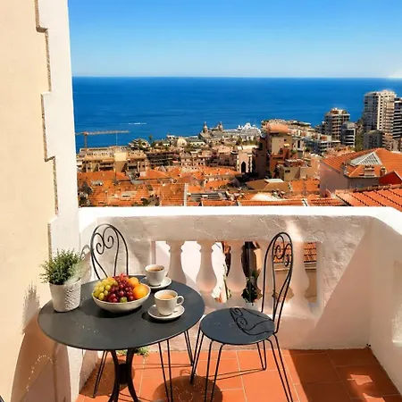 Vue Panoramique Sur Monaco , A 5 Min De Monaco Daire Beausoleil