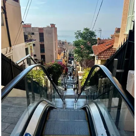 Vue Panoramique Sur Monaco , A 5 Min De Monaco Apartman